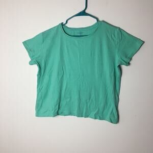 Laura Scott Crew Neck Short Sleeve Tee Large